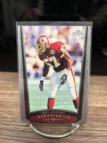 1998 UPPER DECK Card # 252 Ken Harvey - Washington Redskins