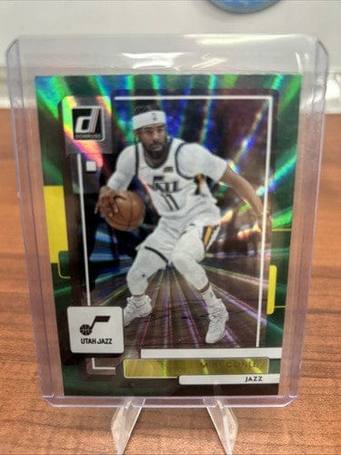 Mike Conley 2022-23 Panini Donruss Green Laser #112 Utah Jazz