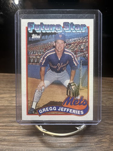 1989 Topps Baseball Future Star Gregg Jeffries No.233