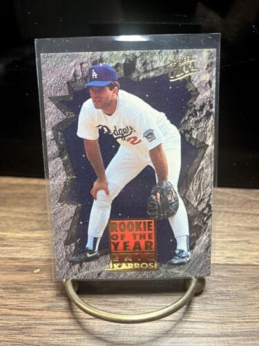 1993 Fleer Ultra Eric Karros Rookie of the Year Insert Los Angeles Dod