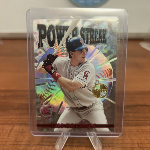 Tim Salmon 1996 Topps Stadium Club Power Streak “Members Only” #PS