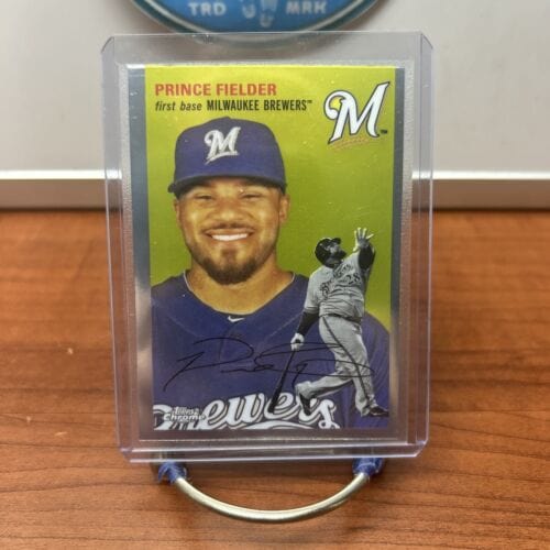 Prince Fielder 2023 Topps Chrome Platinum Anniversary Milwaukee Brewer