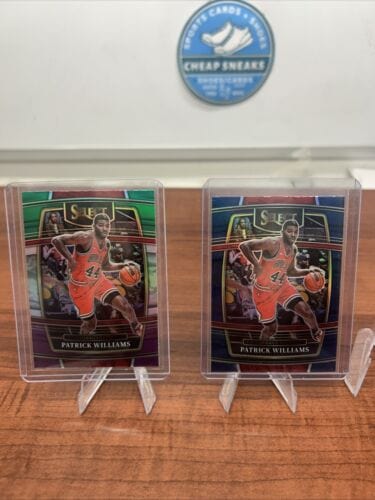 Patrick Williams 2021-22 Panini Select Concourse Tri Color Prizm Bulls
