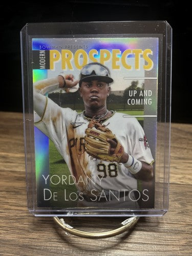 2023 Bowman Modern Prospects #MP-15 Yordany De Los Santos (Pittsburgh