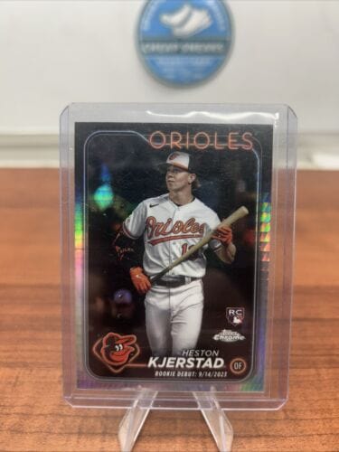 2024 Topps Chrome Update Heston Kjerstad Rookie Prism Refractor #USC12