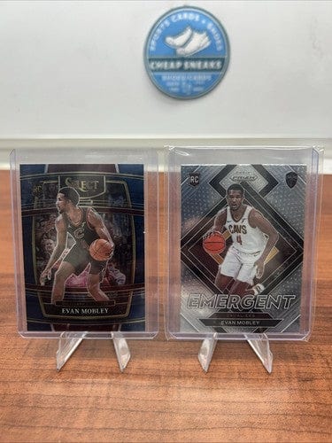 Evan Mobley (RC) 2021 Panini Prizm #9 Emergent 21-22 Select (RC) # 5 C