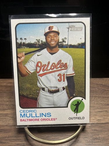 2022 Topps Heritage Baseball Cedric Mullins Base #232 Baltimore Oriole