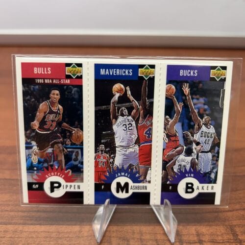 1996 Upper Deck Collector's Choice #M103 Scottie Pippen/Mashburn /Bake