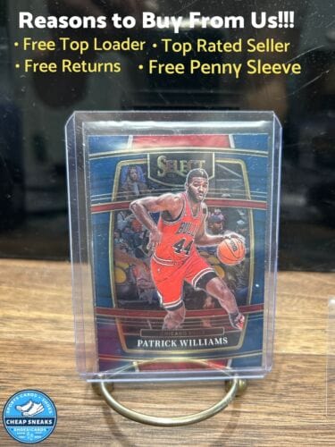 2021-22 Panini Select Patrick Williams #4 Chicago Bulls Concourse Leve