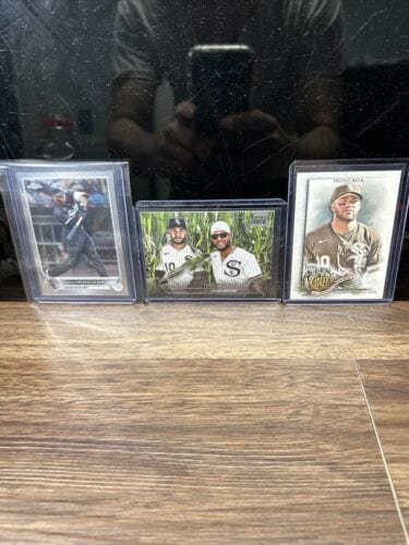 Yown Moncada Lot (3) White Sox  2022 Topps Chrome , Stadium Club, Alle