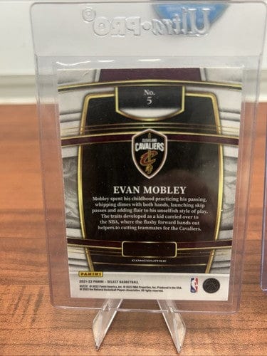 EVAN MOBLEY (RC)2021-22 PANINI CHRONICLES MARQUEE SILVER #368 22 Panin