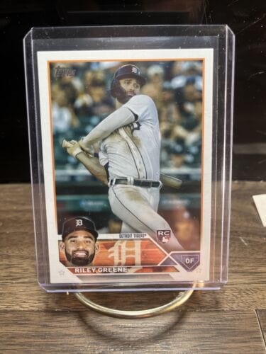 Riley Greene Flagship Rookie Card RC 2023 Topps Series 1 #31 Detroit T