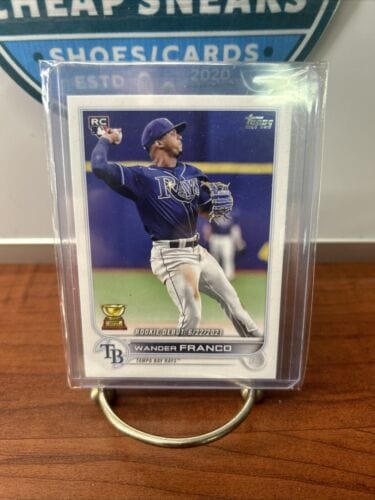 2022 Topps Update Wander Franco Rookie Cup RC US42 Tampa Bay Rays