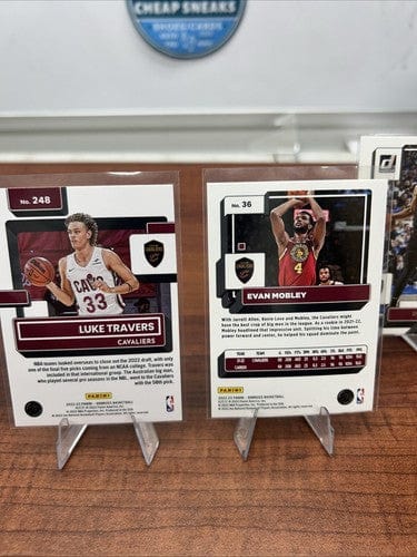 2022-2023 Donruss Basketball Lot Mobley, Mitchell, Garland, Travers