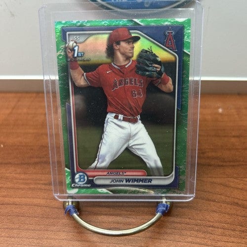 2024 Bowman - Chrome Prospects Lunar Glow Refractor #BCP-78 John Wimme