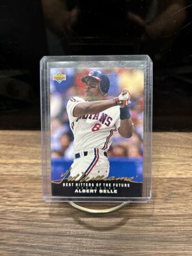 Albert Belle - 1992 Upper Deck - Ted Williams Insert - Cleveland India