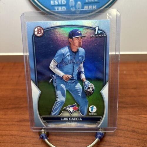 Luis Garcia 2023 Bowman 1st First Edition Prospect SKY BLUE Foil #BPPF