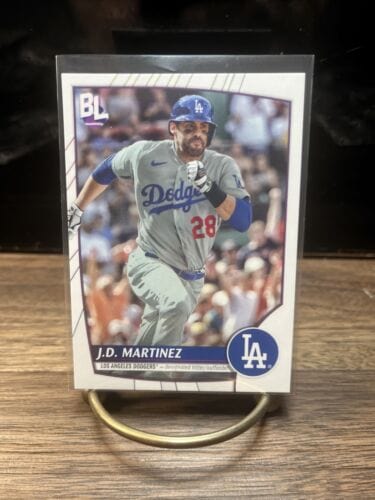 2023 Topps...Big League...J.D. Martinez #40...Base...Los Angeles Dodge