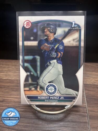 2023 Bowman Robert Perez Jr. #BP-124 Prospects 1st Bowman Seattle Mari