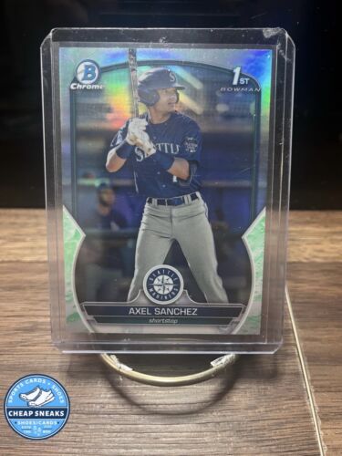 2023 Bowman Axel Sanchez 1st Lunar Glow Refractor #BCP-73 | Seattle Ma