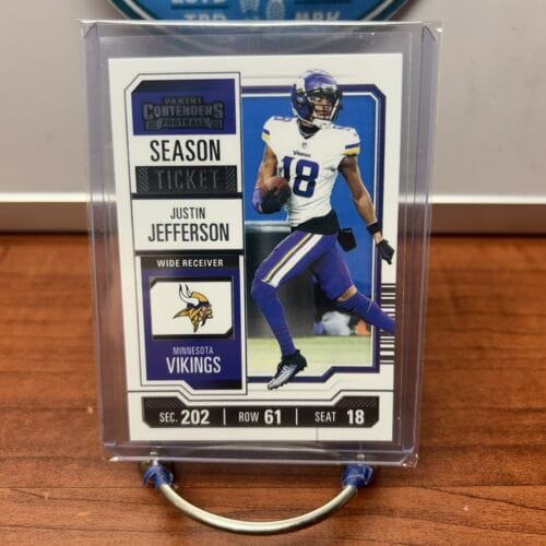2023 Panini Contenders - Season Ticket #67 Justin Jefferson