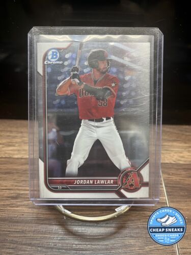 Jordan Lawlar  2022 Bowman Draft Chrome ROOKIE CARD #BDC-78