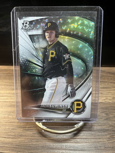 JACK SUWINSKI - 2022 BOWMAN PLATINUM ICE PARALLEL CARD #TOP-32 PTTSBUR