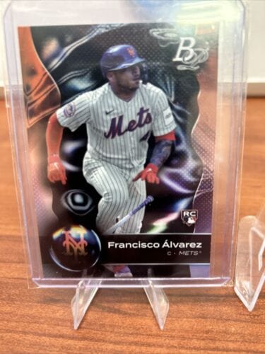 2023 Bowman Platinum #36 Francisco Alvarez RC - New York Mets