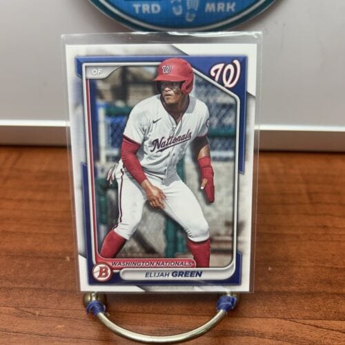 Elijah Green 2024 Bowman Prospects Base Washington Nationals #BP-72