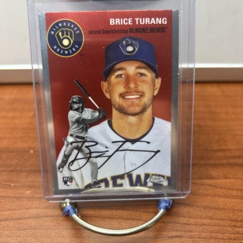 Brice Taurang RC 2023 Topps Chrome Platinum Anniversary Milwaukee Brew