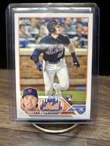Brett Baty 2023 Topps Series One Rookie Card No. 89 New York Mets