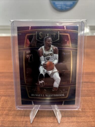 Russell Westbrook - 2021-22 Panini Select - Concourse - #54 - Blue - L