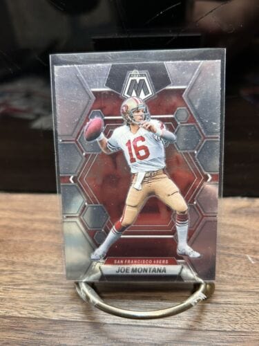 Joe Montana 2023 Mosaic Football  #217 San Francisco 49ers HOF MVP