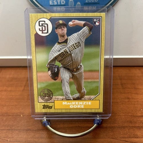 MacKenzie Gore RC 2022 Update 1987 Topps Design #87TBU-38 - San Diego