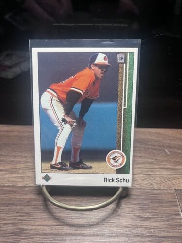 Rick Schu 3B Baltimore Orioles 1989 Upper Deck Card #490