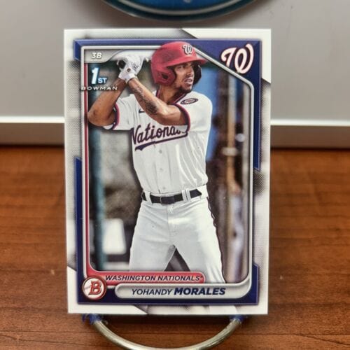 2024 Bowman Base Prospect #BP-52 Yohandy Morales  - Washington Nationals