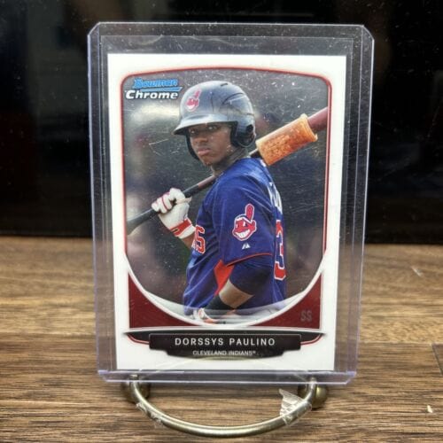 2013 Bowman Chrome Prospects Dorssys Paulino #BCP88 Cleveland Indians