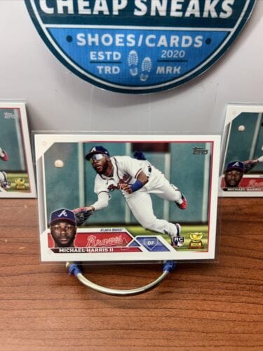 Michael Harris II RC Lot (3) 2023 Topps Series 1#206 Rookie Card Atlan
