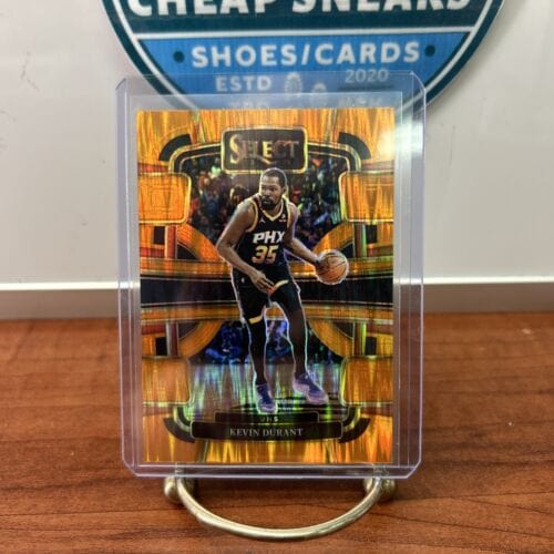 2023-24 Panini Select Kevin Durant #2 Flash Orange Prizm Concourse Pho