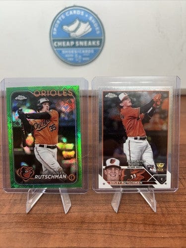 Adley Rutschman 2024 Topps Chrome Green Logofractor Refractor#80 /99+