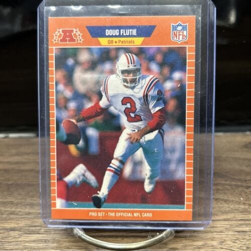 1989 PRO SET DOUG FLUTIE NEW ENGLAND PATRIOTS #249