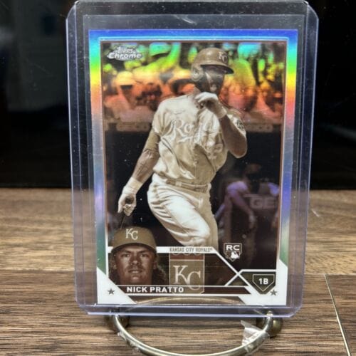 2023 Topps Chrome #85 Nick Pratto, Royals (RC) - Sepia Refractor Paral