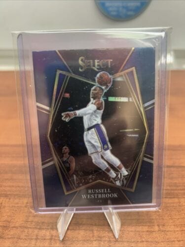 Russell Westbrook 2021-22 Panini Select Premier Level Prizm SP  Lakers