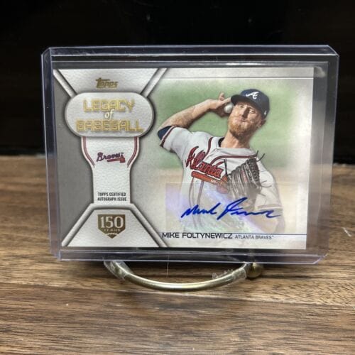 2019 Topps Legacy of Baseball 150th Anniversary 125/150 Mike Foltynewi