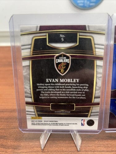 EVAN MOBLEY (RC) 2021-22 Select Concourse Blue Rookie Card #5 + 23 Sel