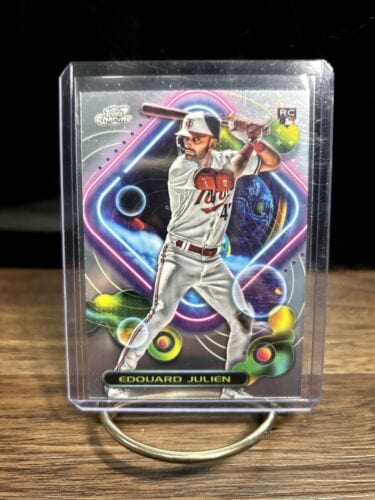 2023 Topps Chrome Cosmic Edouard Julien #171 -  RC Rookie Base - Twin