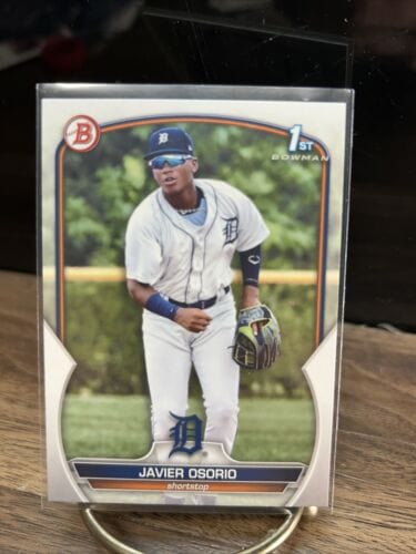2023 Bowman Baseball 1st Bowman Card # BP-4 Javier Osorio