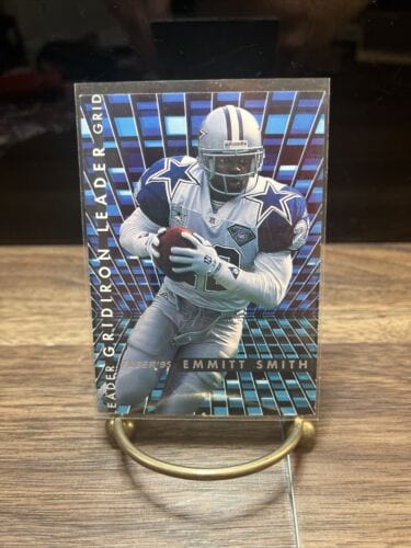 emmitt smith 1995 Fleer Gridiron Leader # 7 Of 10