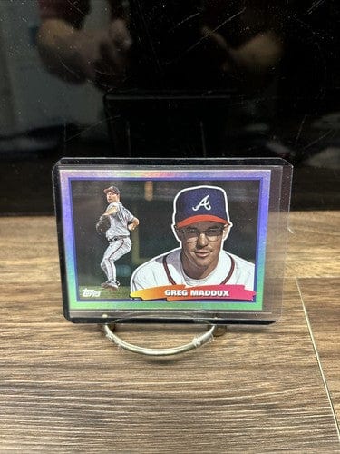 2022 Topps Archives Greg Maddux  1988 Topps Big Foil 88BF-46 Braves