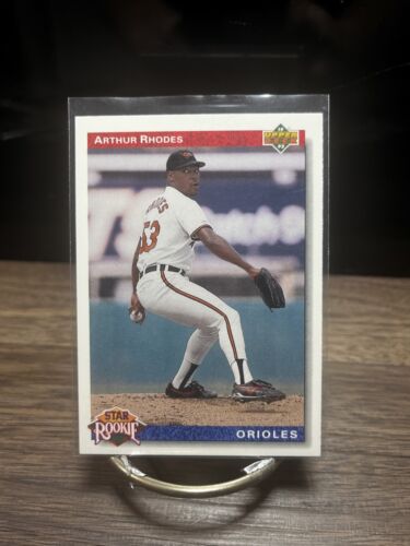 Arthur Rhodes 1992 Upper Deck STAR ROOKIE card #17